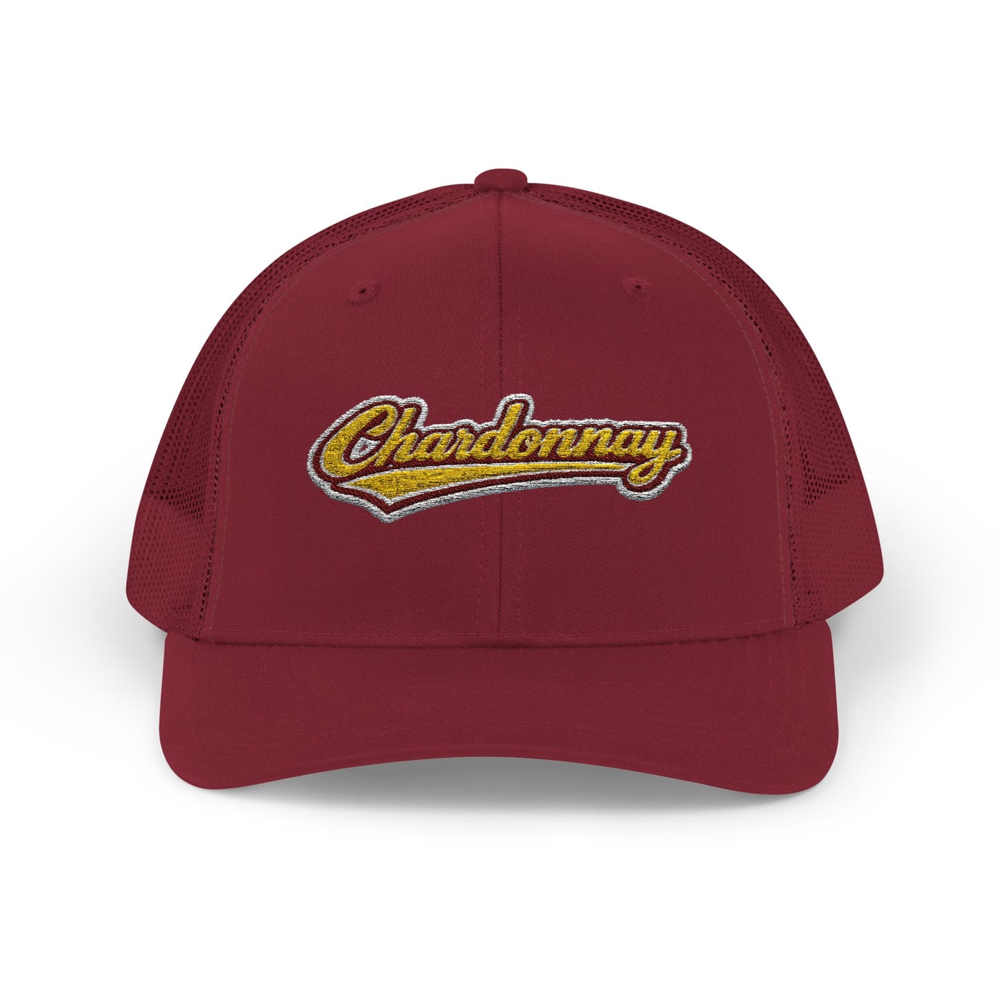 "Chardonnay" Embroidered Trucker Hat