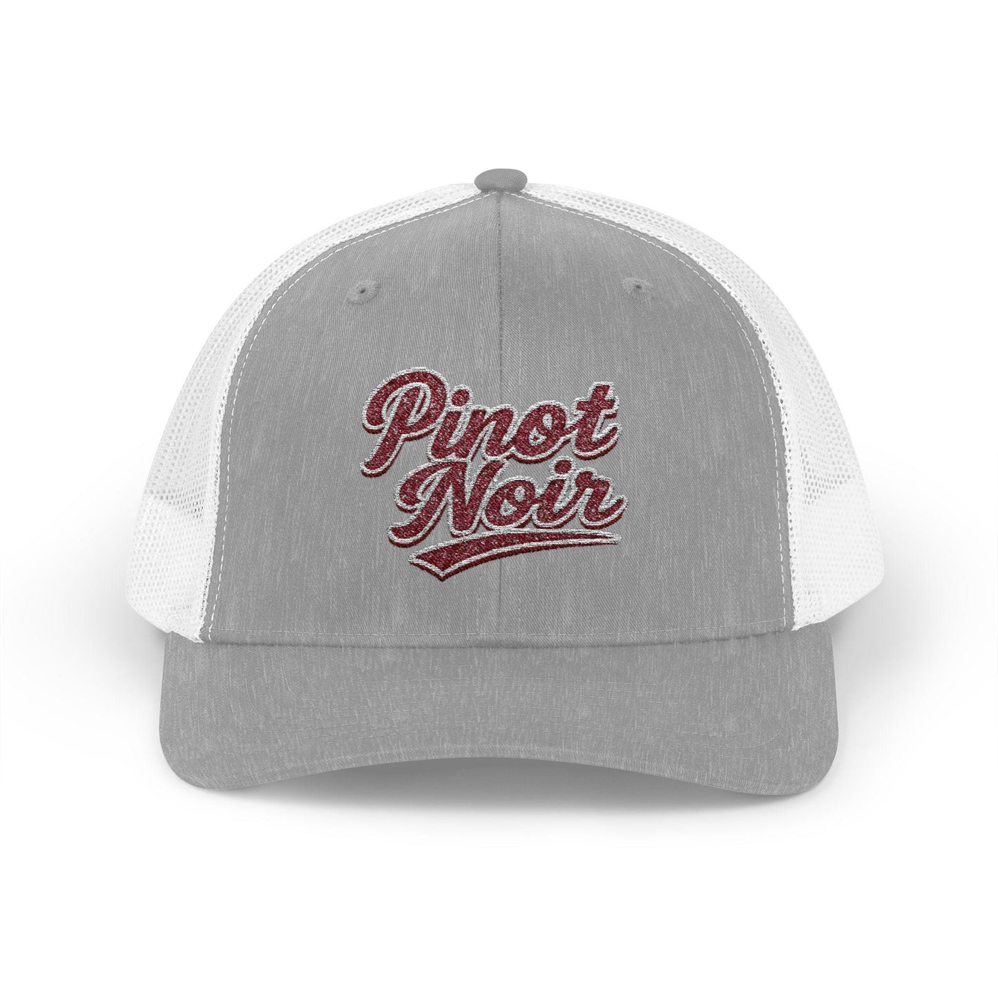 Pinot Noir Embroidered Trucker Hat, Wine Lover Gift
