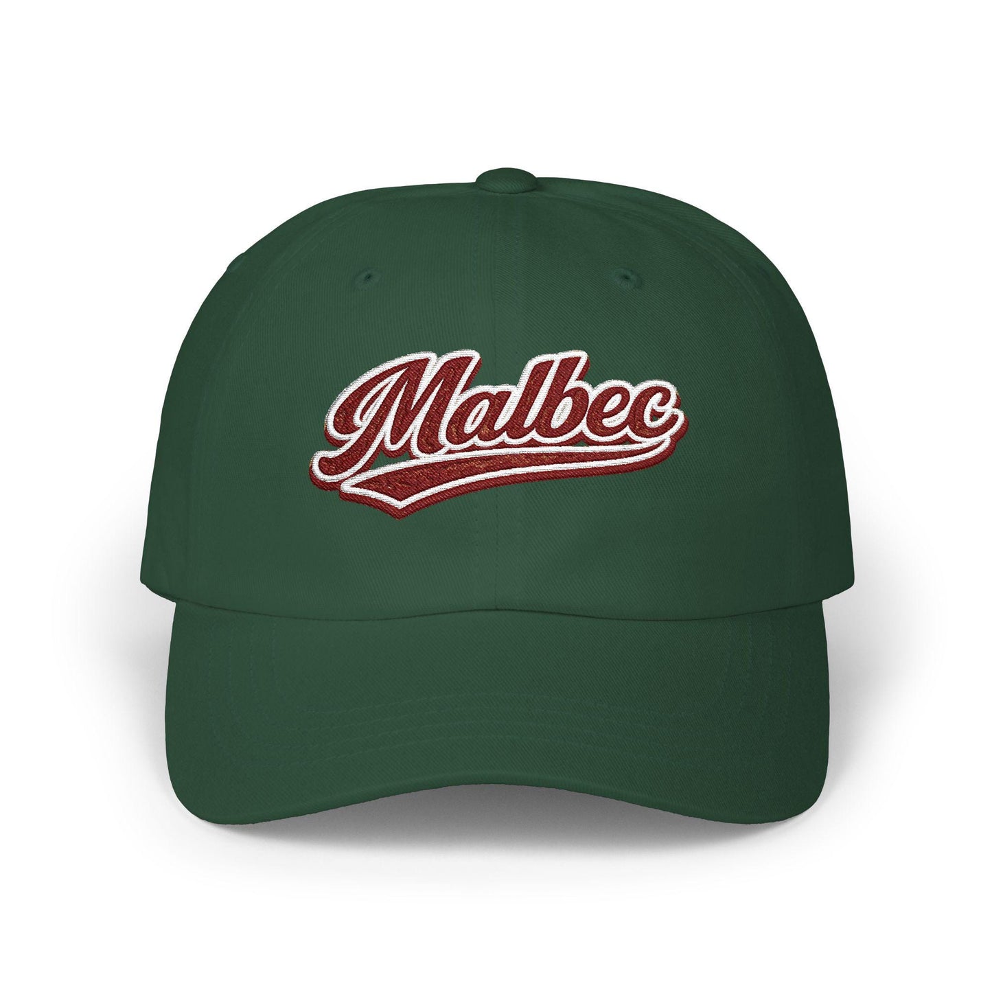 Malbec Dad Hat, Embroidered Wine Cap, Wine Lover Gift, Vineyard Style