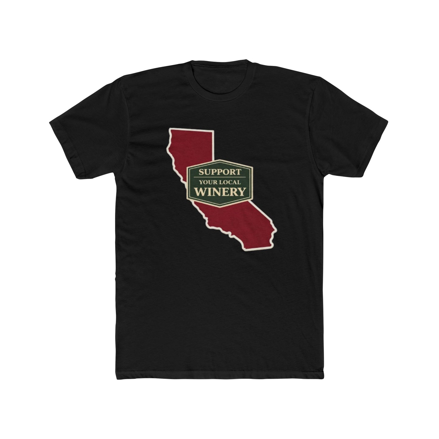 "Support Your Local Winery" California Wine Lover T-Shirt