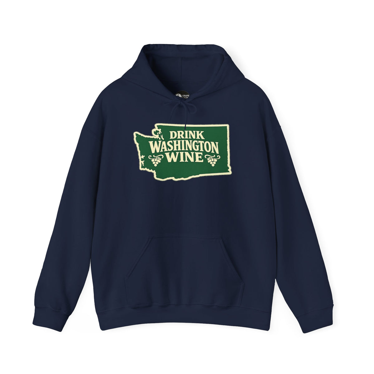 Drink Washington Wine Hoodie, Washington State Wine Sweatshirt, Pacific Northwest Wine Lover Gift, Winery Weekend Pullover