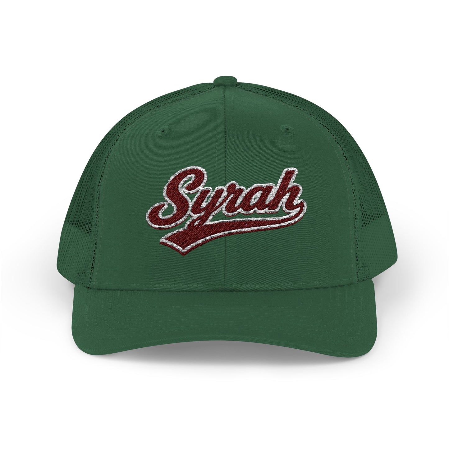 "Syrah" Embroidered Trucker Hat