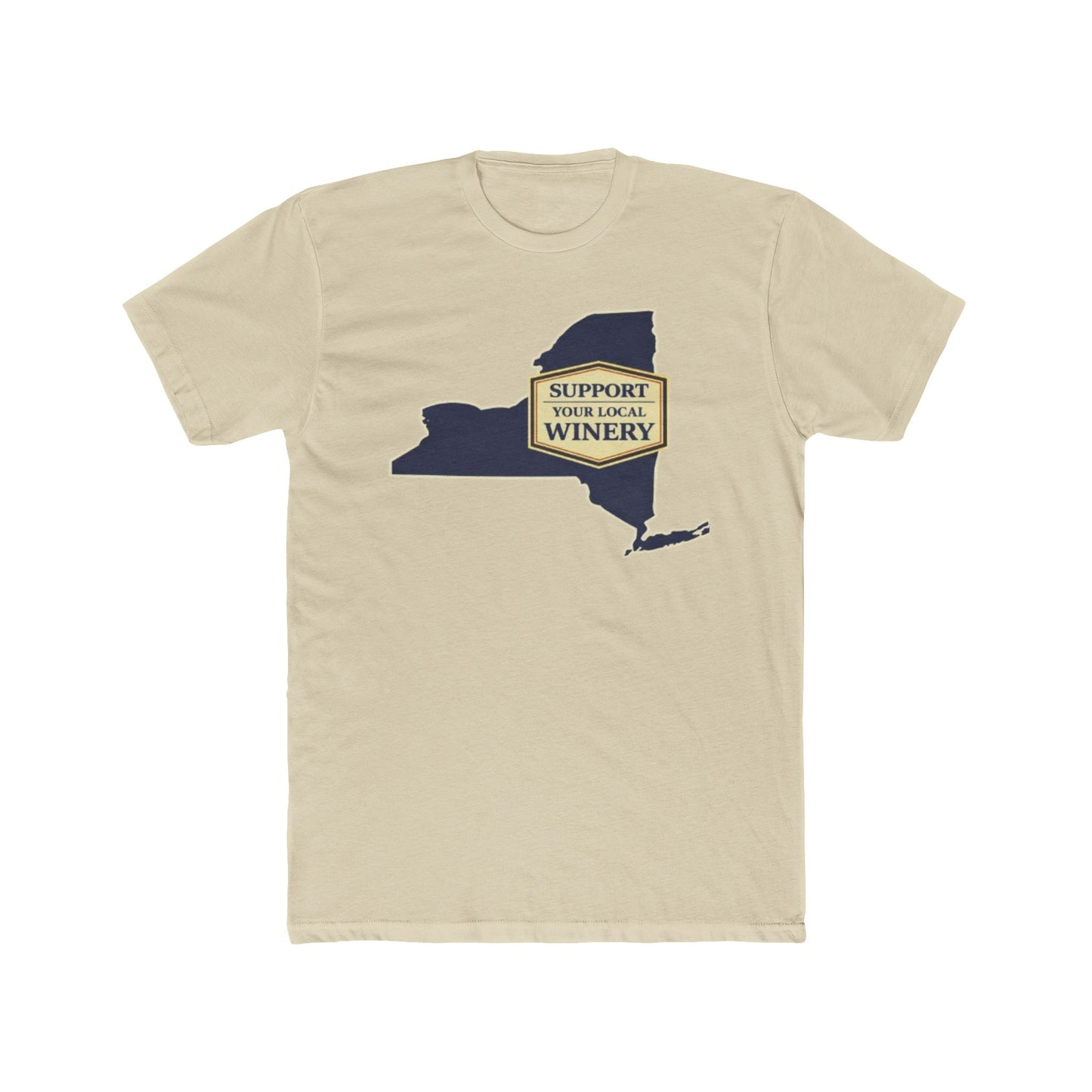 "Support Your Local Winery New York Shirt", New York State Wine Lover T-Shirt