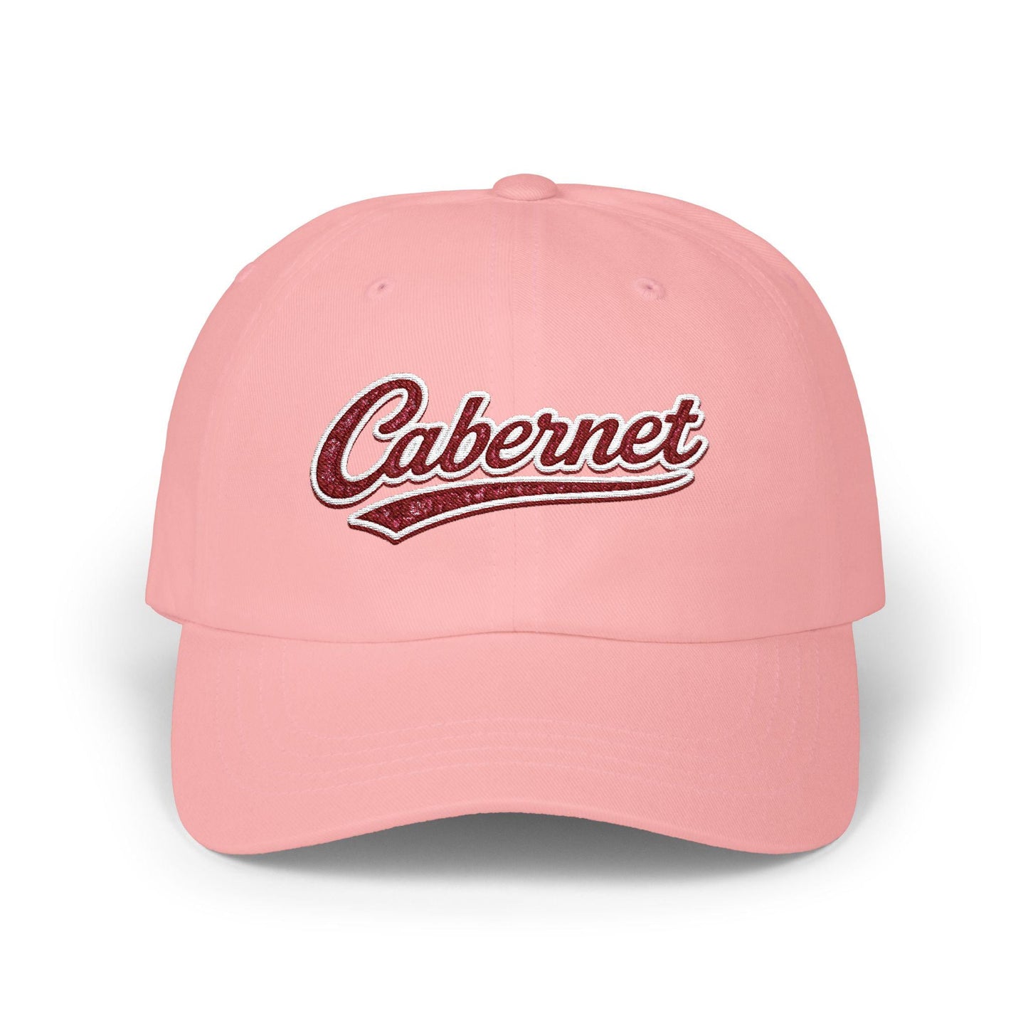 Cabernet Dad Hat, Embroidered Wine Cap, Wine Lover Gift, Vineyard Style