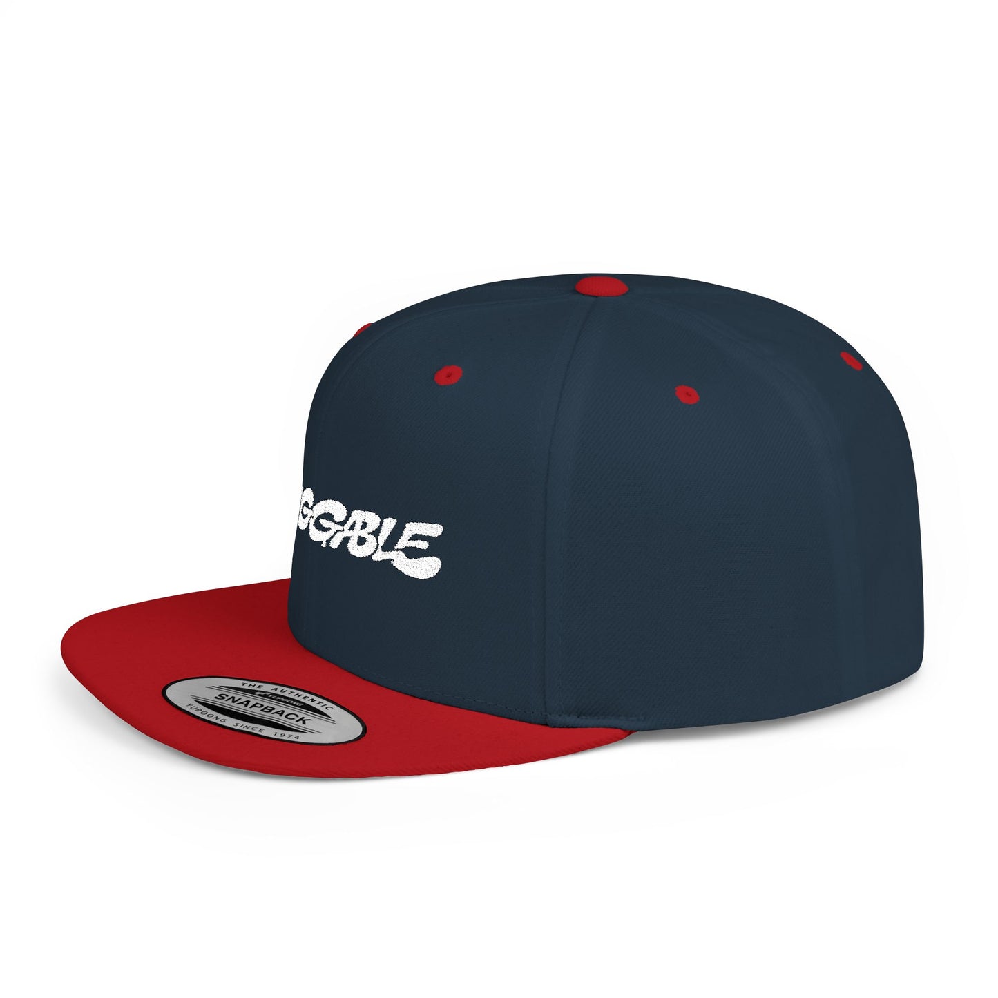"Gluggable" Flatbill Snapback Hat