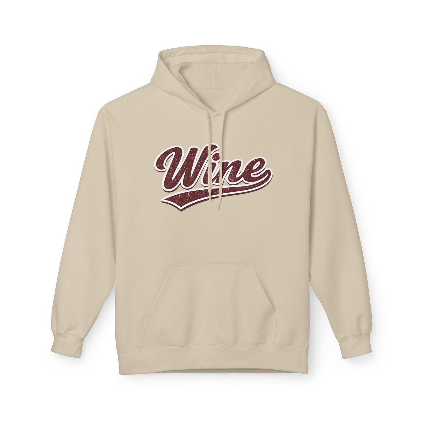 "Wine" Script Hoodie