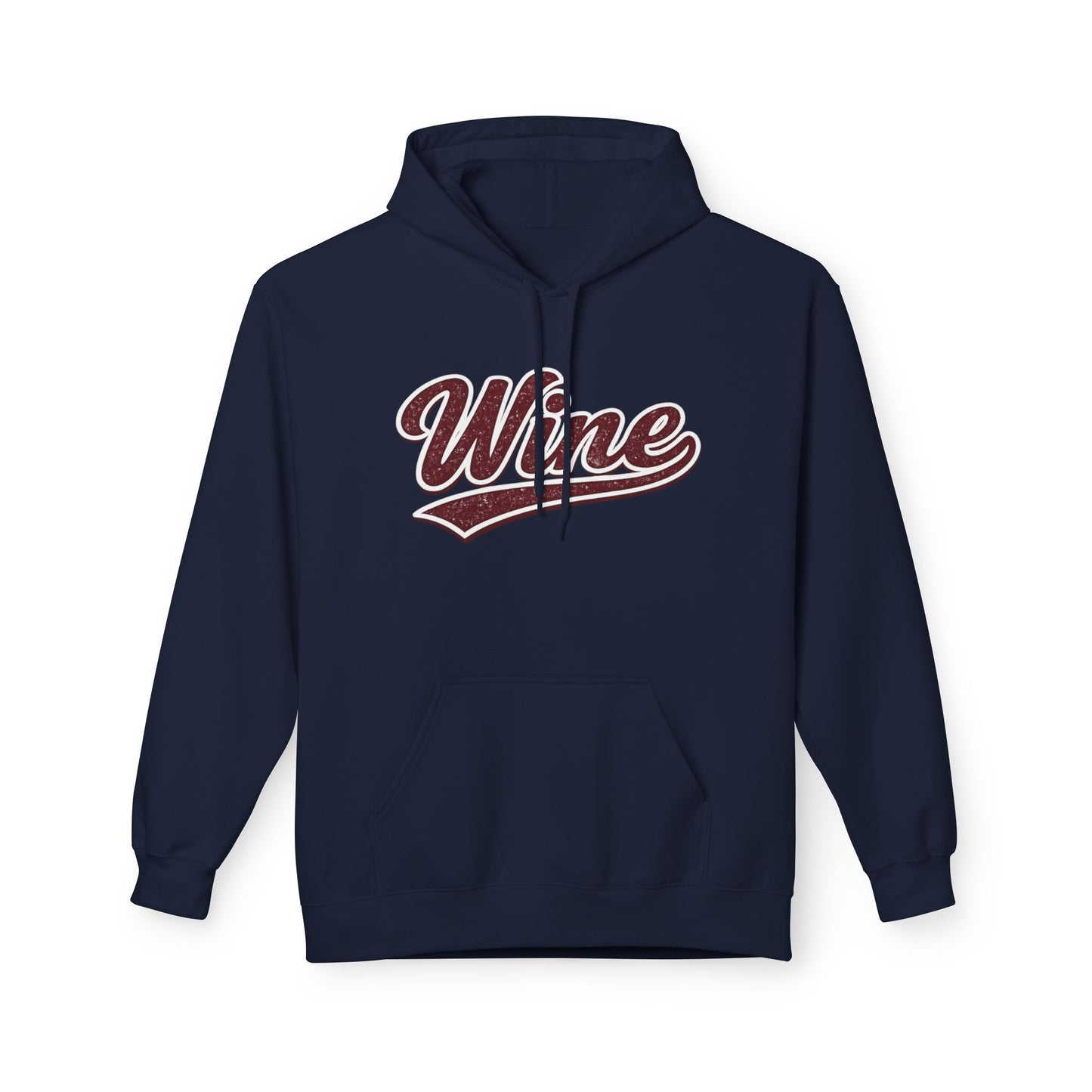 "Wine" Script Hoodie