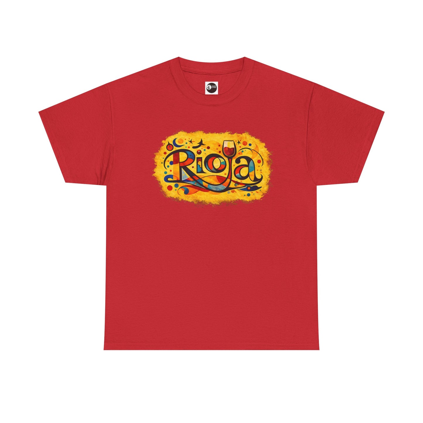 "Rioja" Gold Script Wine T-Shirt
