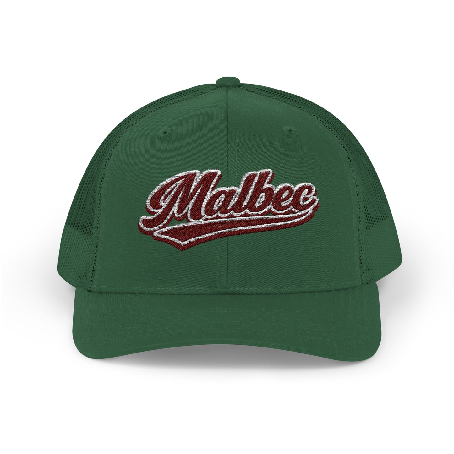 "Malbec" Embroidered Trucker Hat