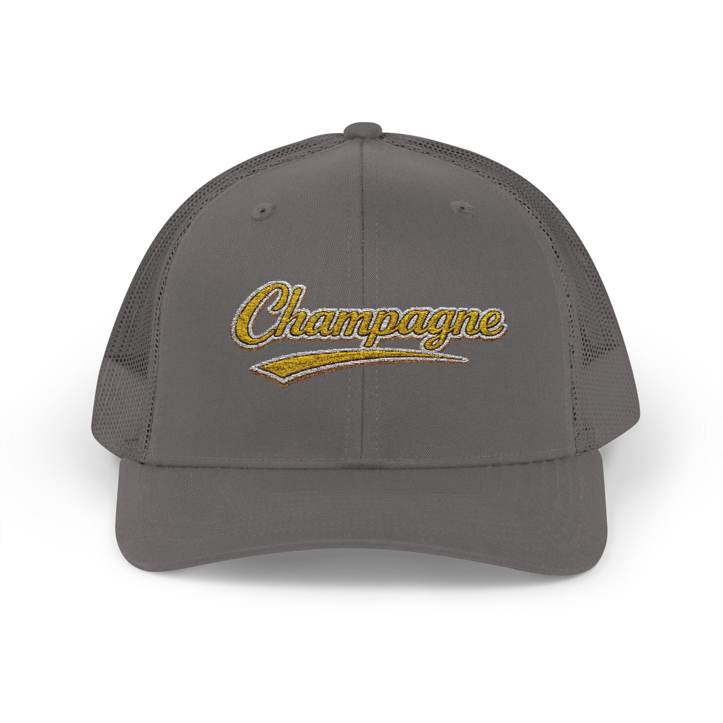 "Champagne" Embroidered Trucker Hat