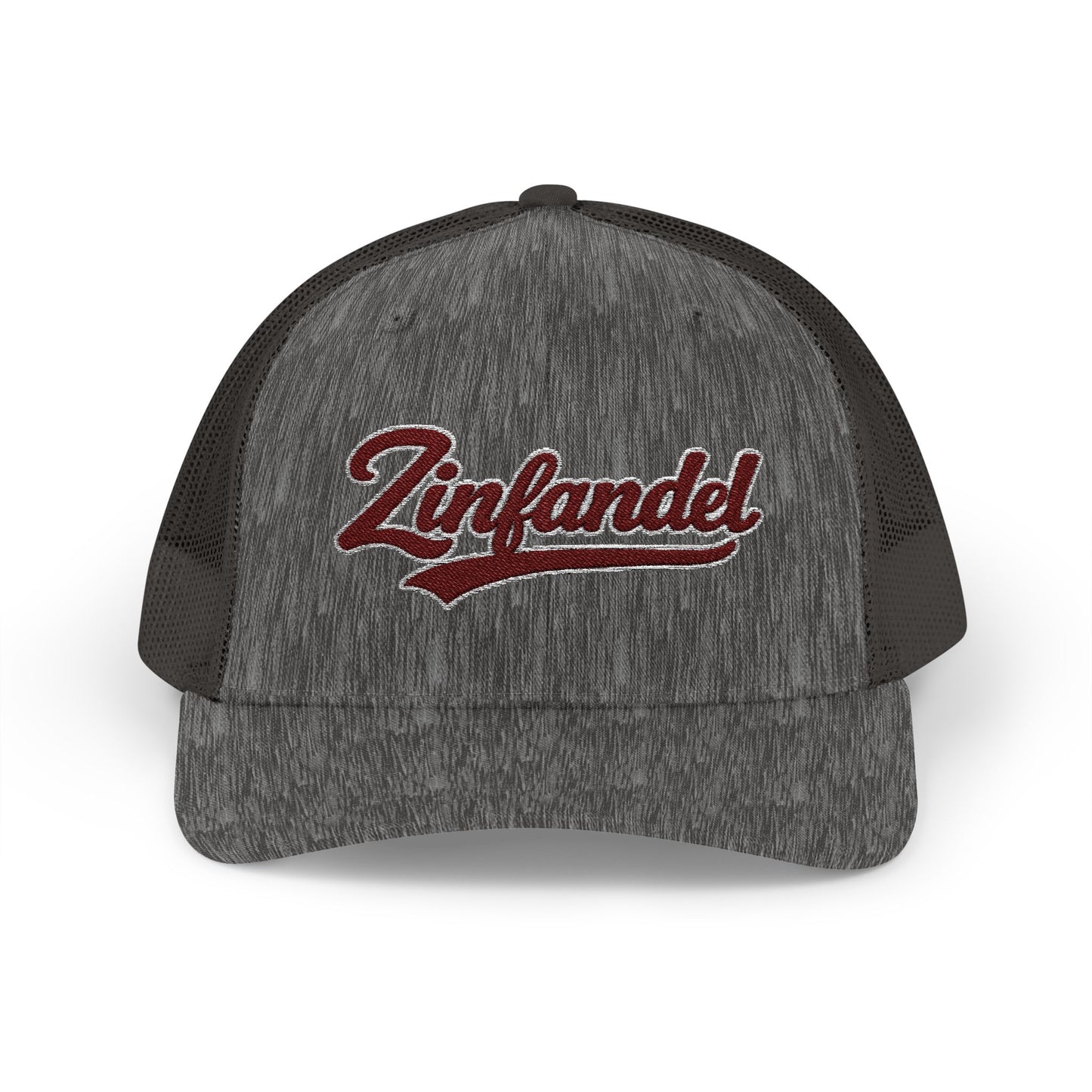 "Zinfandel" Embroidered Trucker Hat
