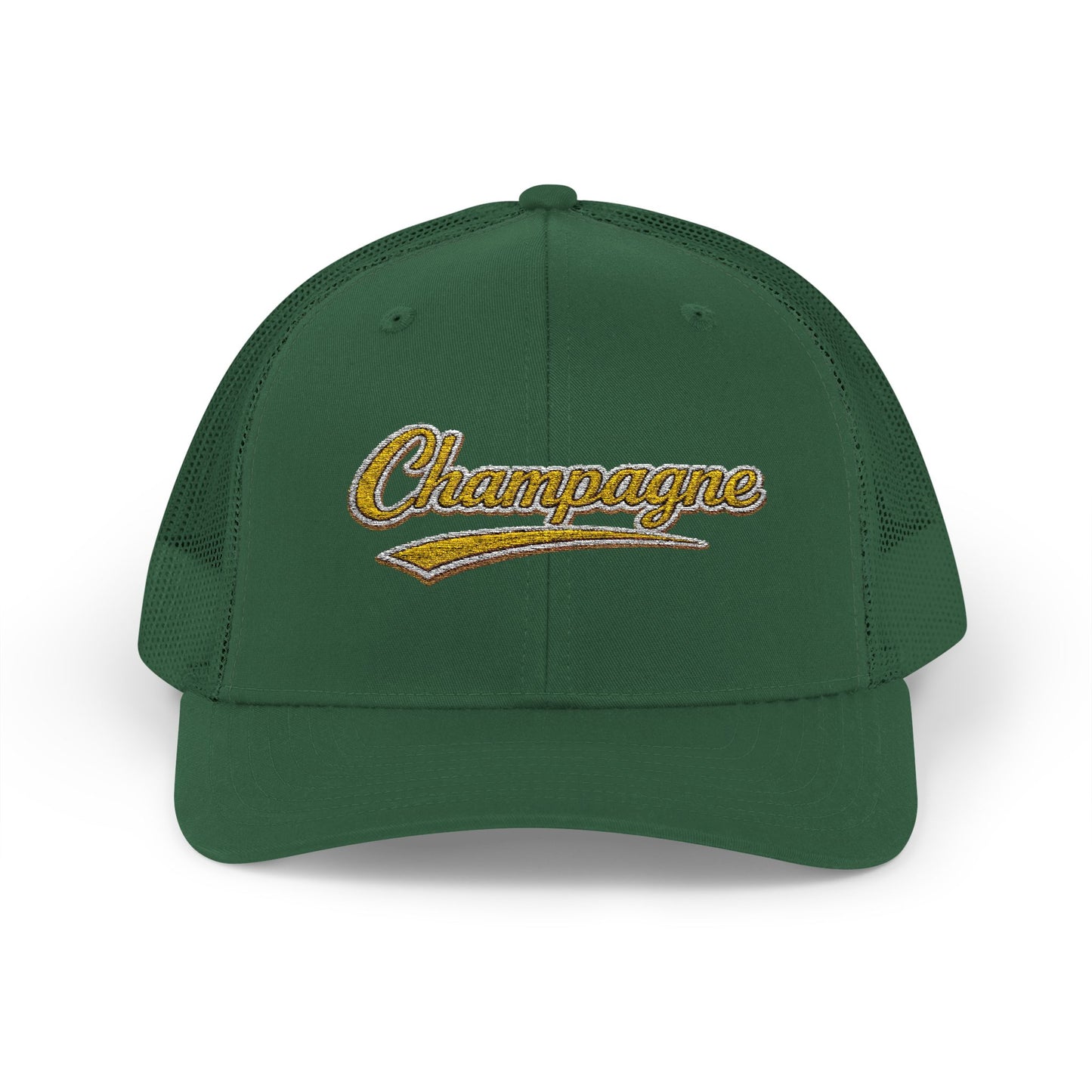 "Champagne" Embroidered Trucker Hat