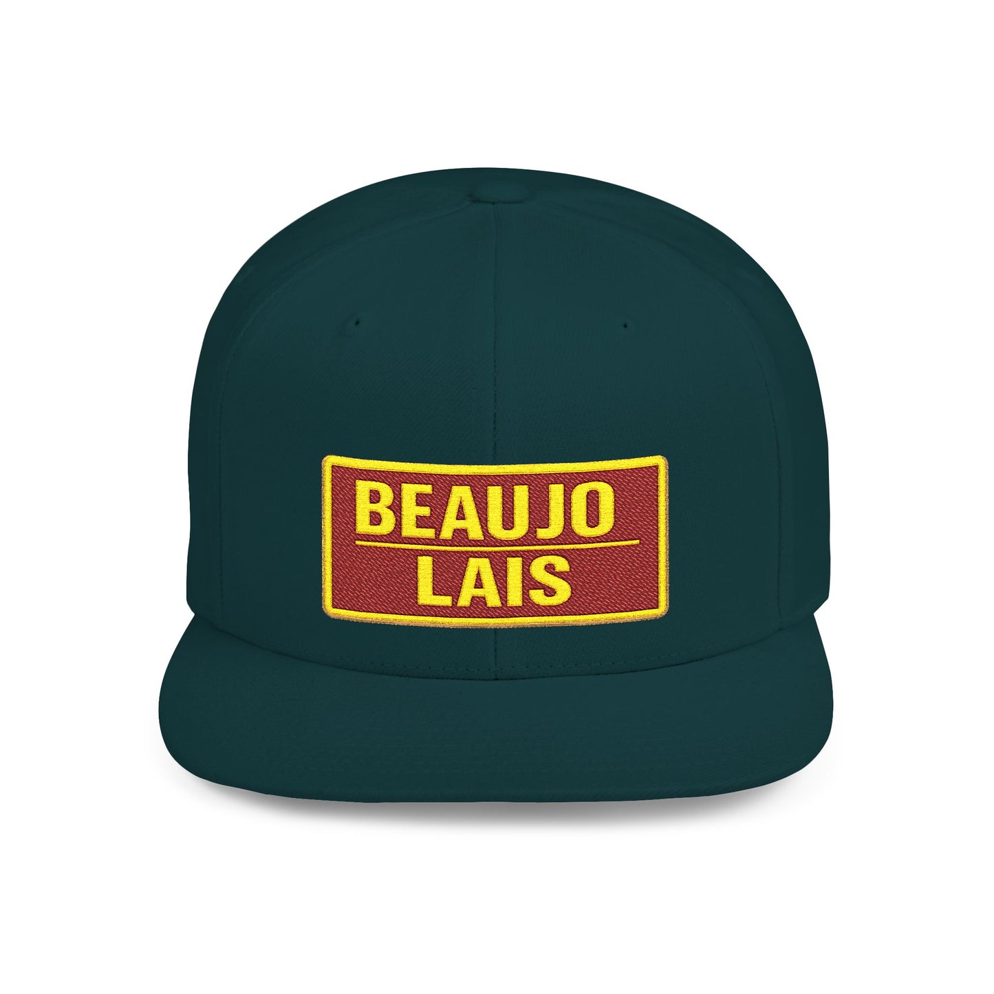"Beaujolais" Retro Block Snapback Hat