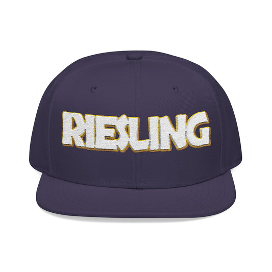 "Riesling" Embroidered Snapback Hat