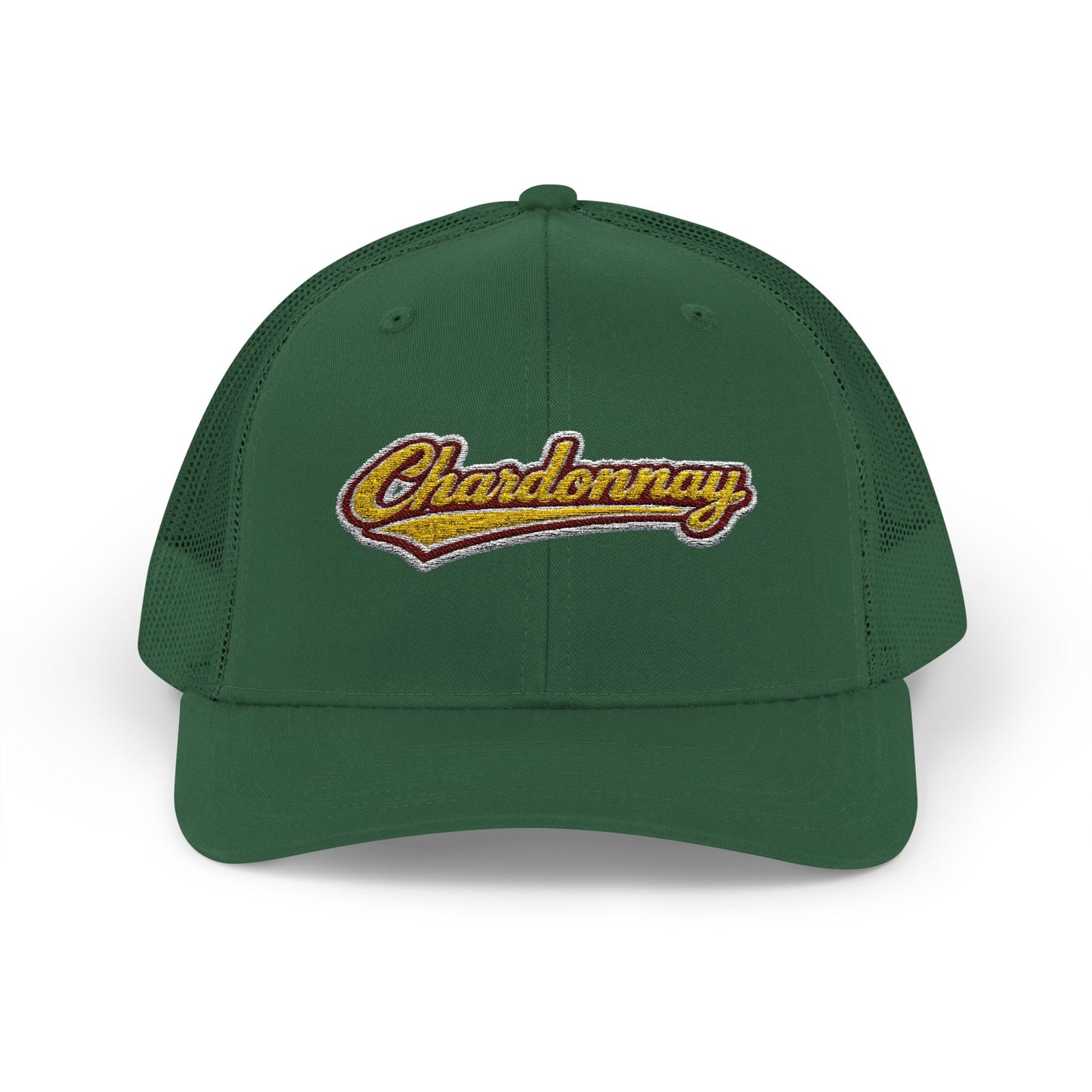 "Chardonnay" Embroidered Trucker Hat