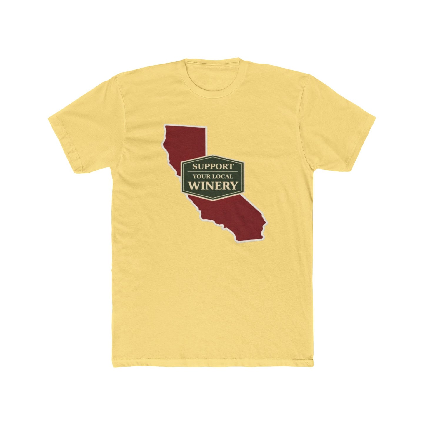 "Support Your Local Winery" California Wine Lover T-Shirt