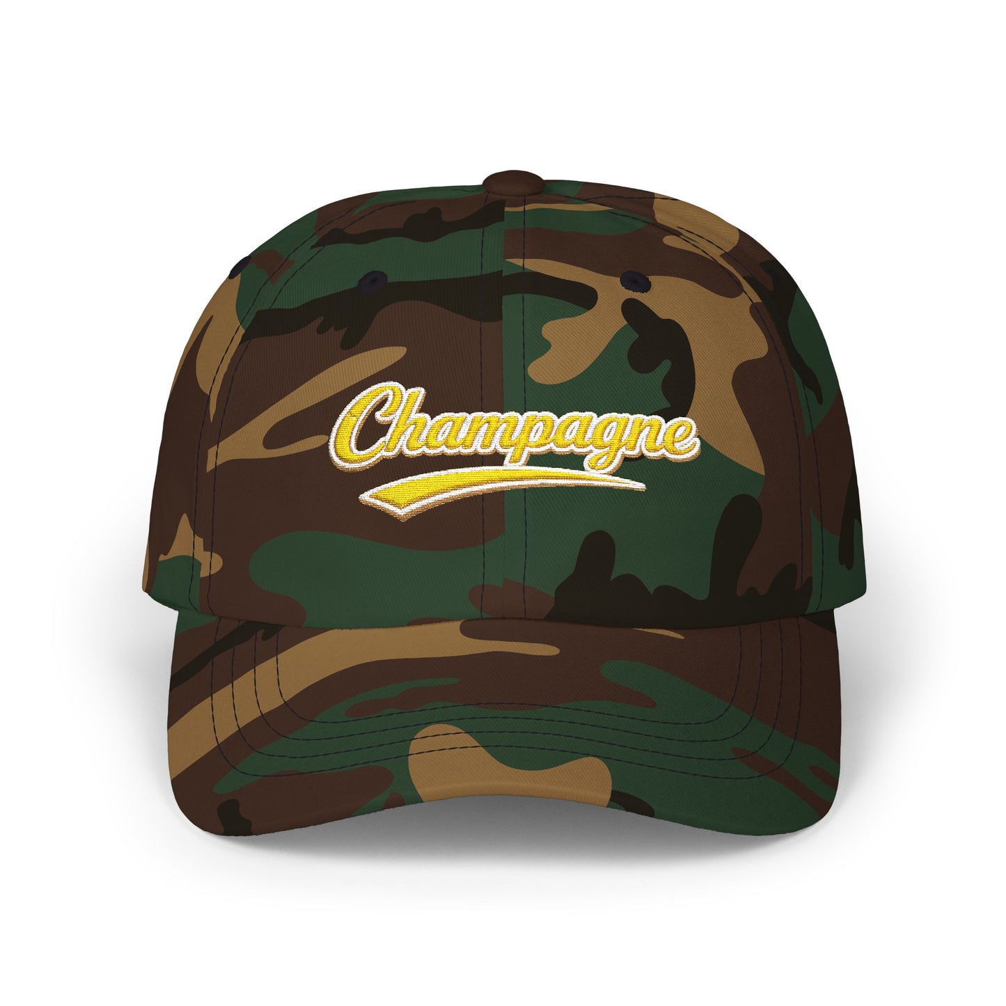 "Champagne" Embroidery Dad Hat