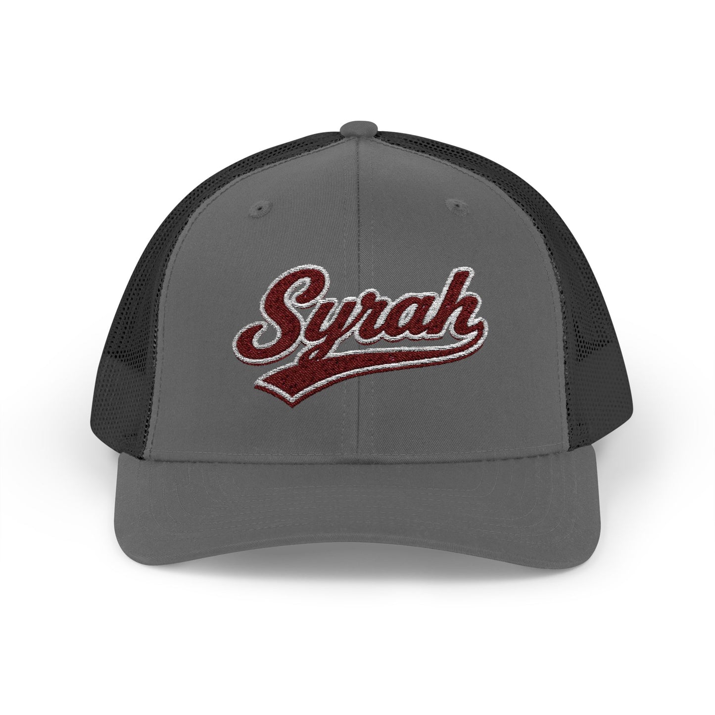 "Syrah" Embroidered Trucker Hat