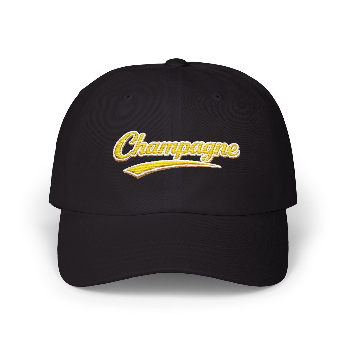 "Champagne" Embroidery Dad Hat