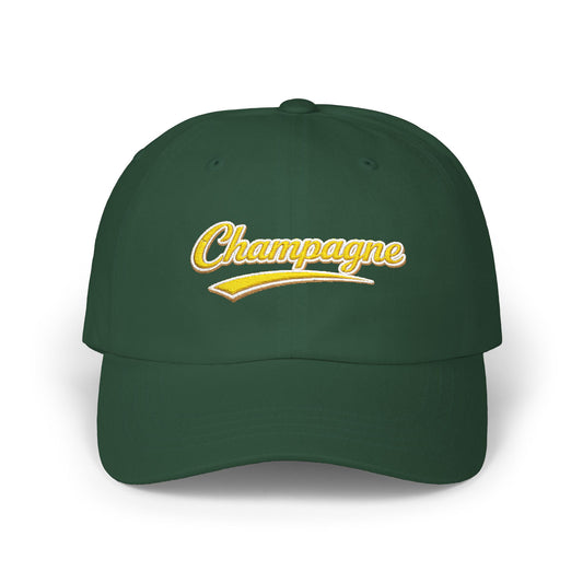 "Champagne" Embroidery Dad Hat