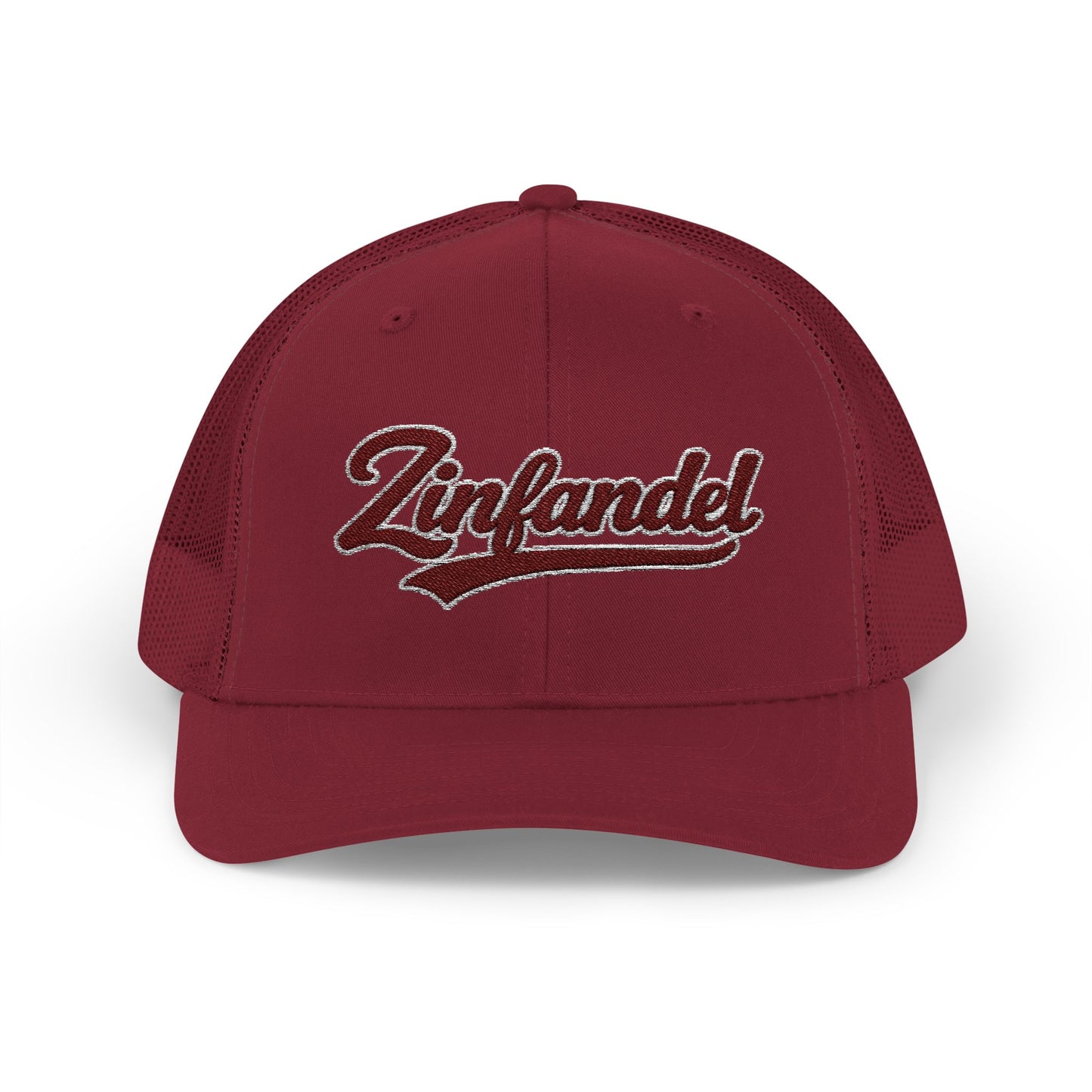 "Zinfandel" Embroidered Trucker Hat