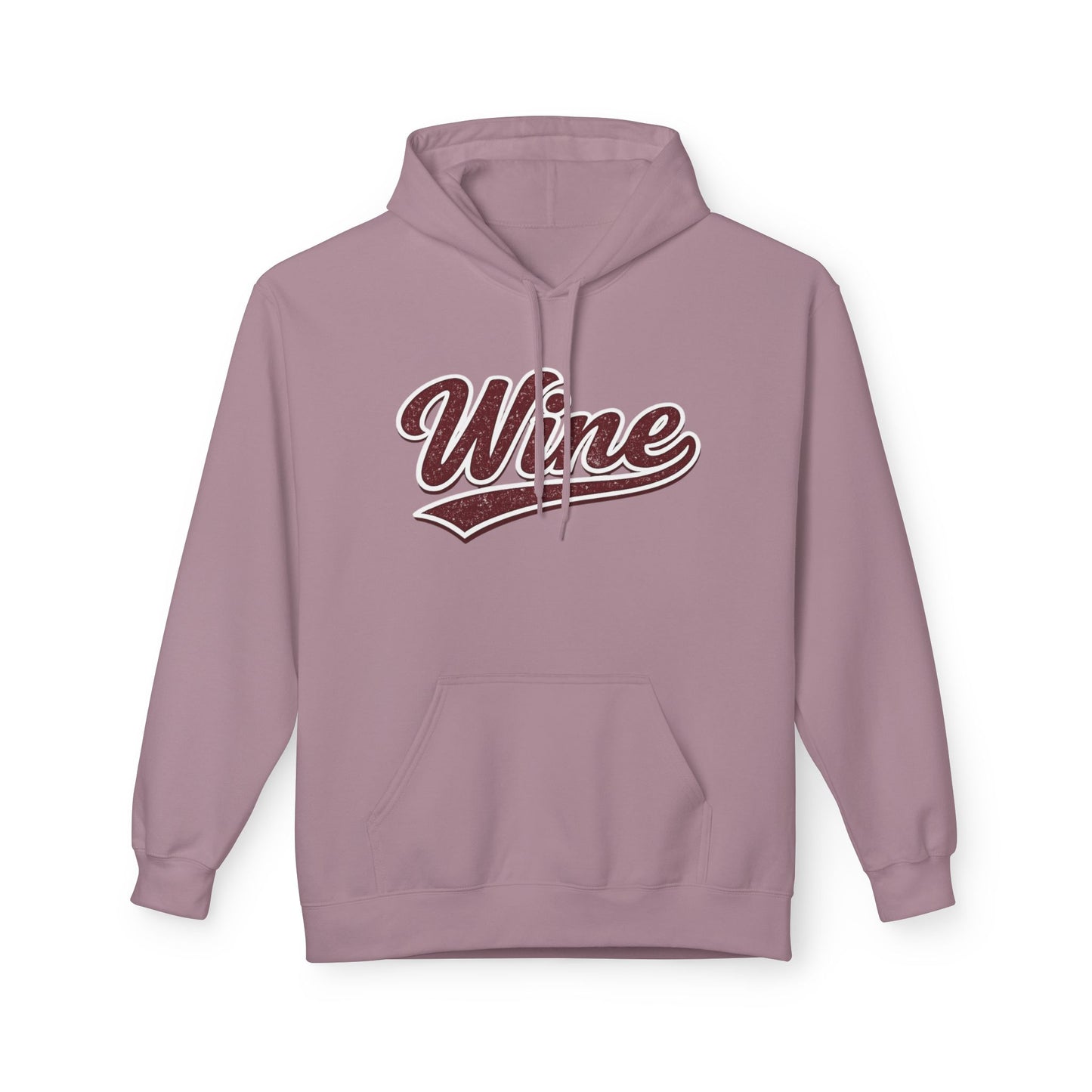 "Wine" Script Hoodie