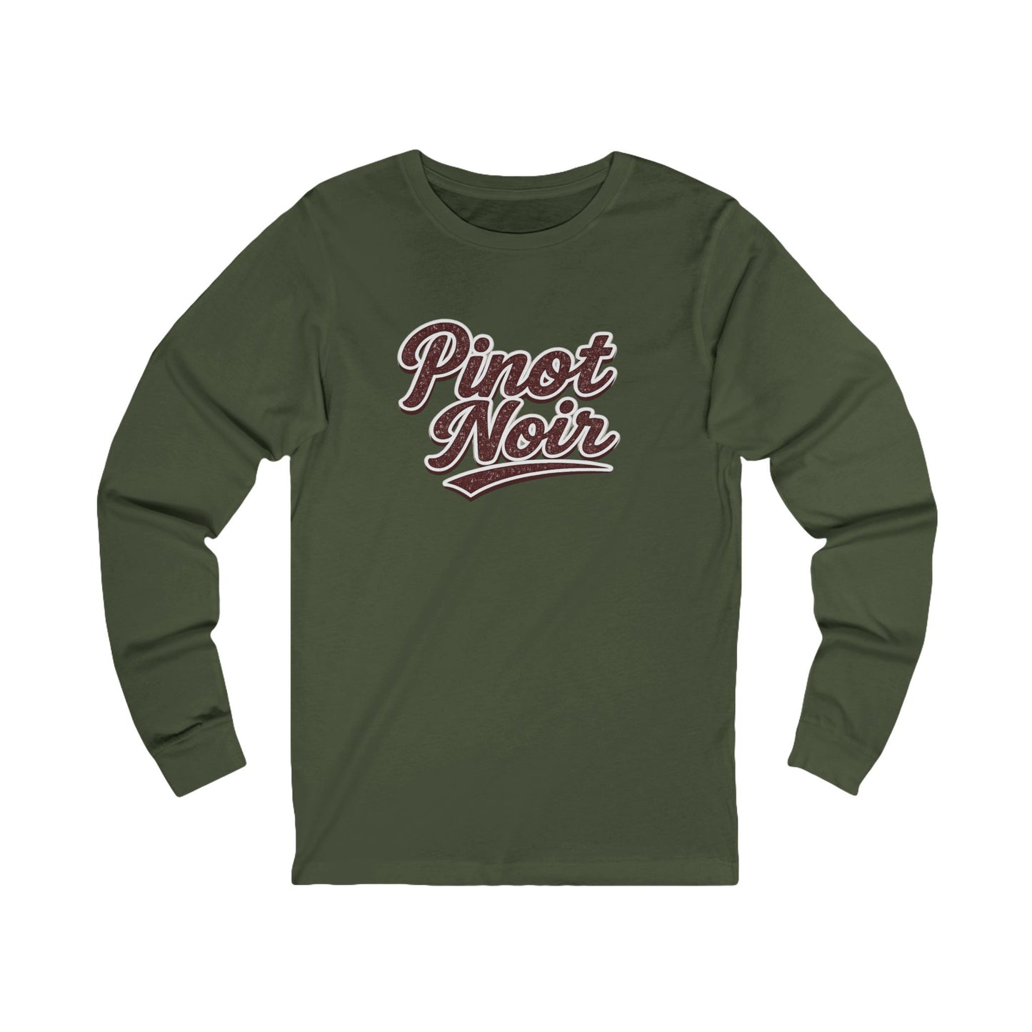 "Pinot Noir" Long Sleeve Tee
