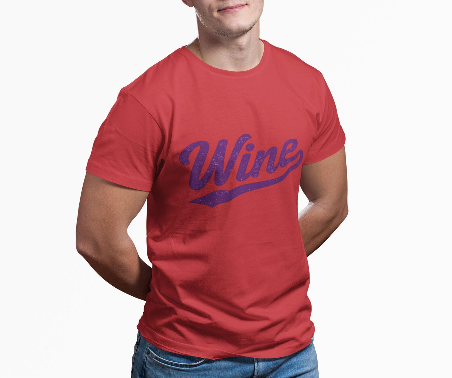 Retro Wine Script Tee | Funny Wine Shirt