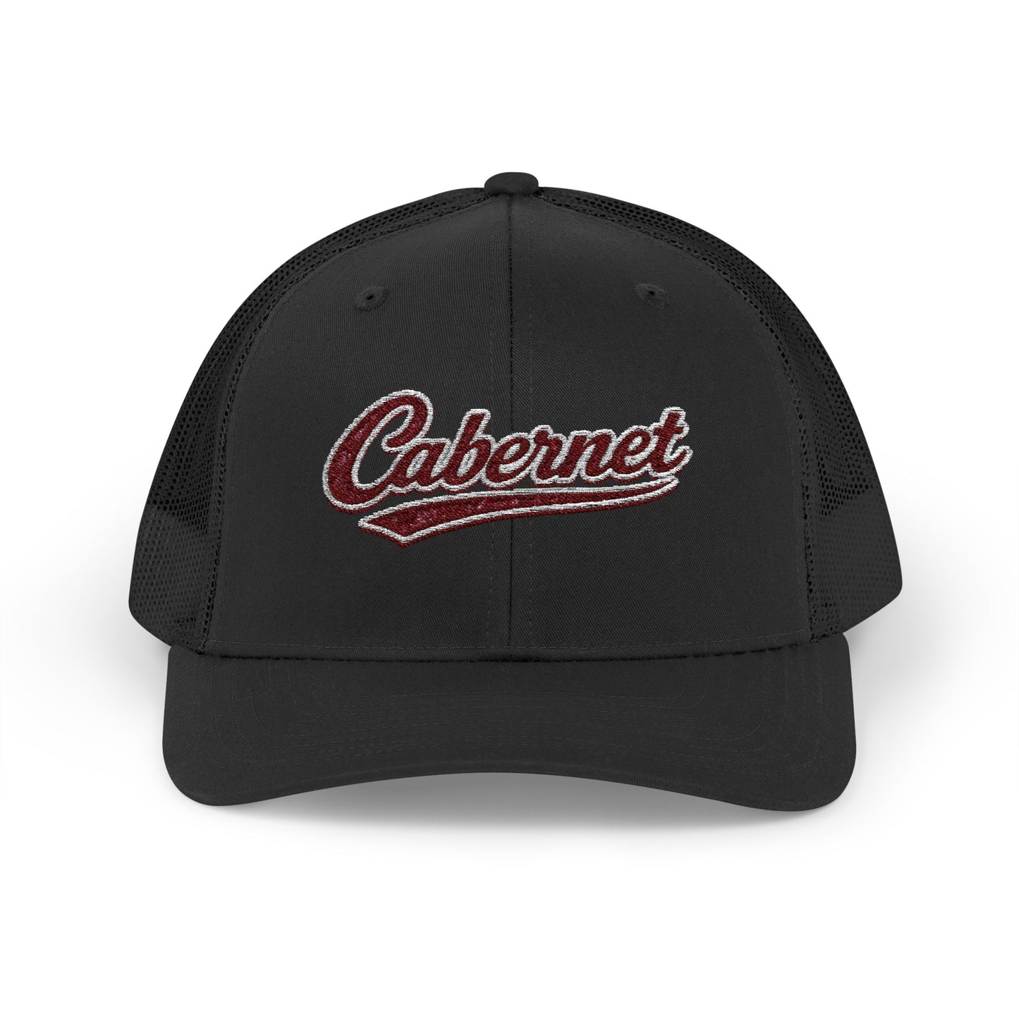 "Cabernet" Embroidered Trucker Hat