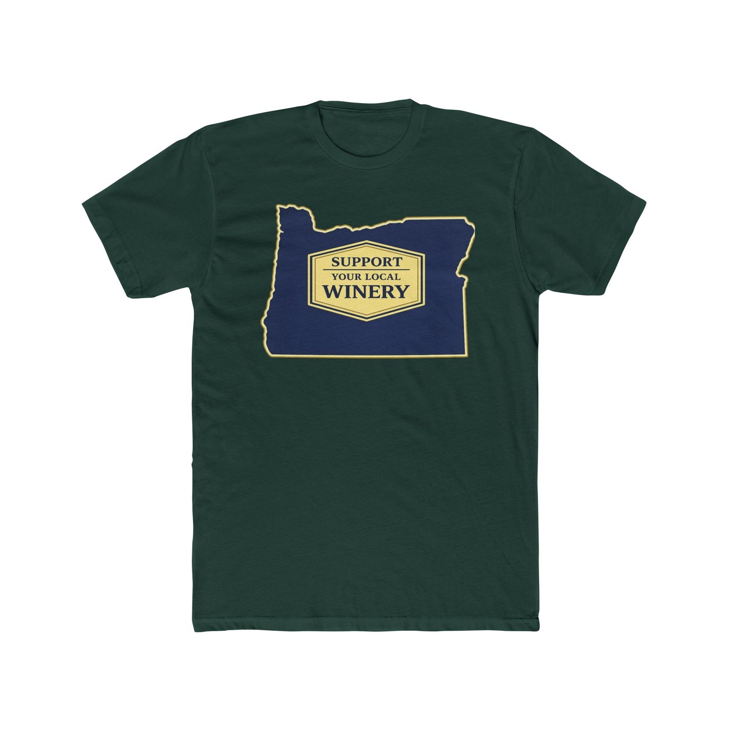 "Support Your Local Winery" Oregon Wine Lover T-Shirt