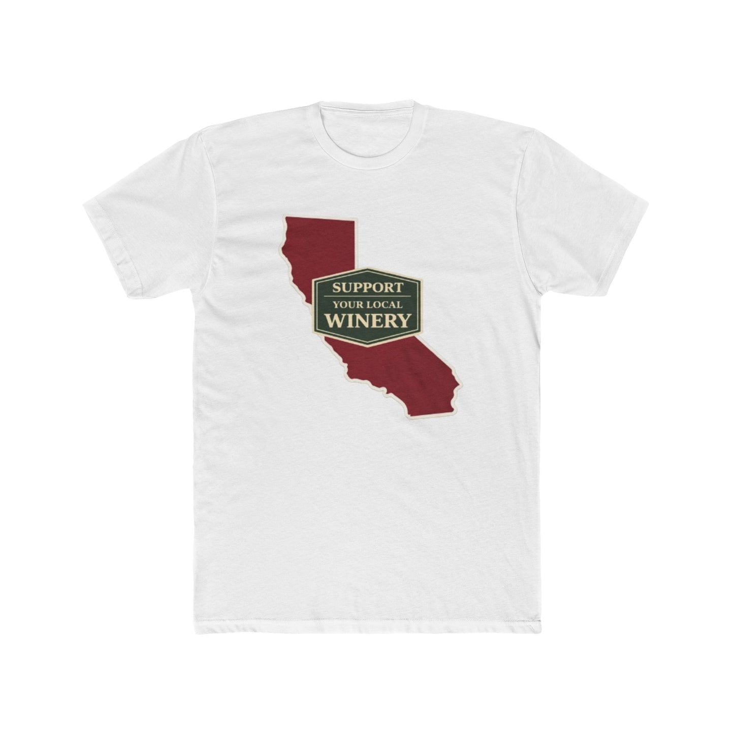 "Support Your Local Winery" California Wine Lover T-Shirt