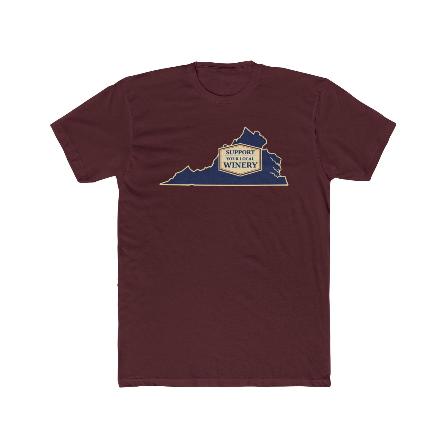 "Support Your Local Winery" Virginia Wine Lover Shirt
