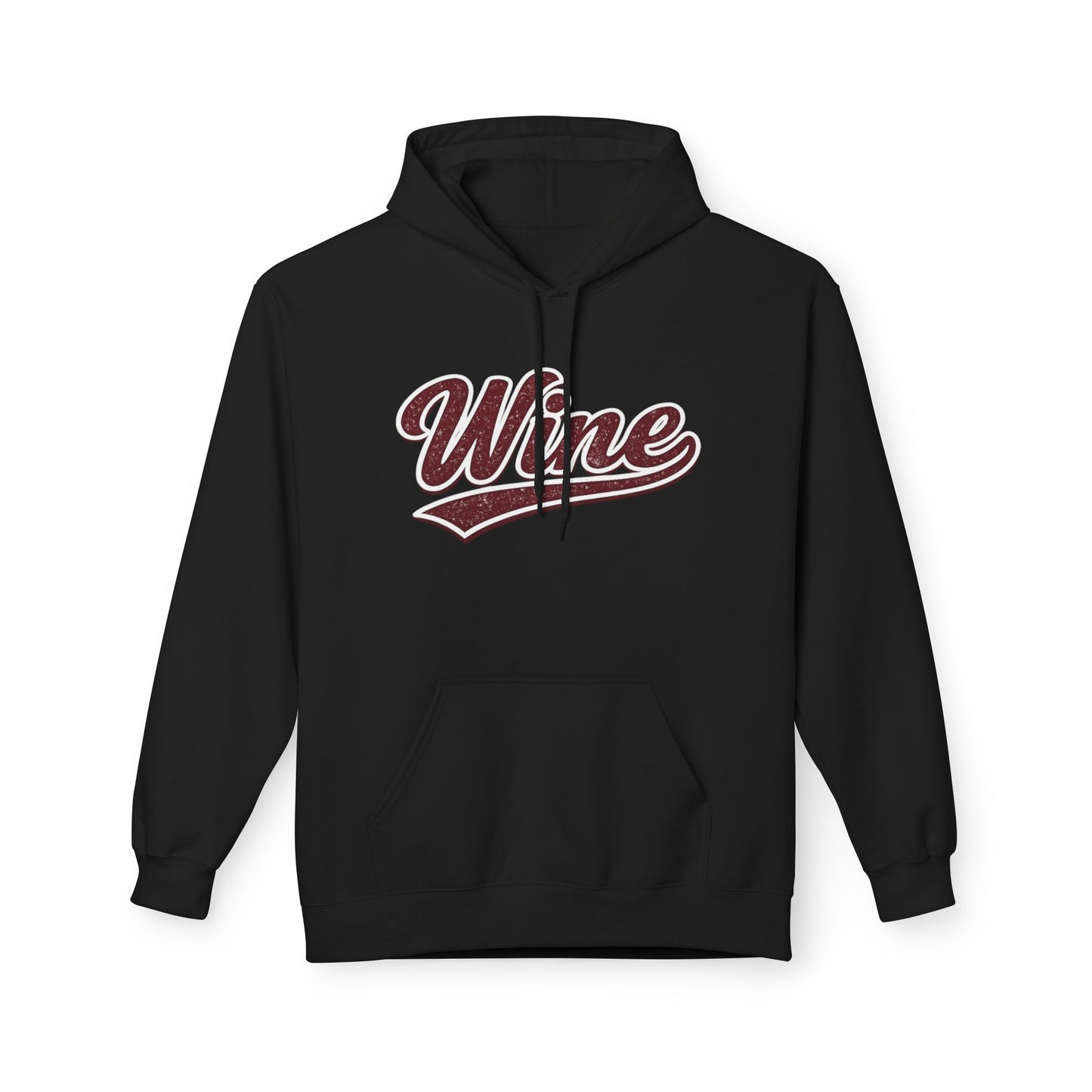 "Wine" Script Hoodie