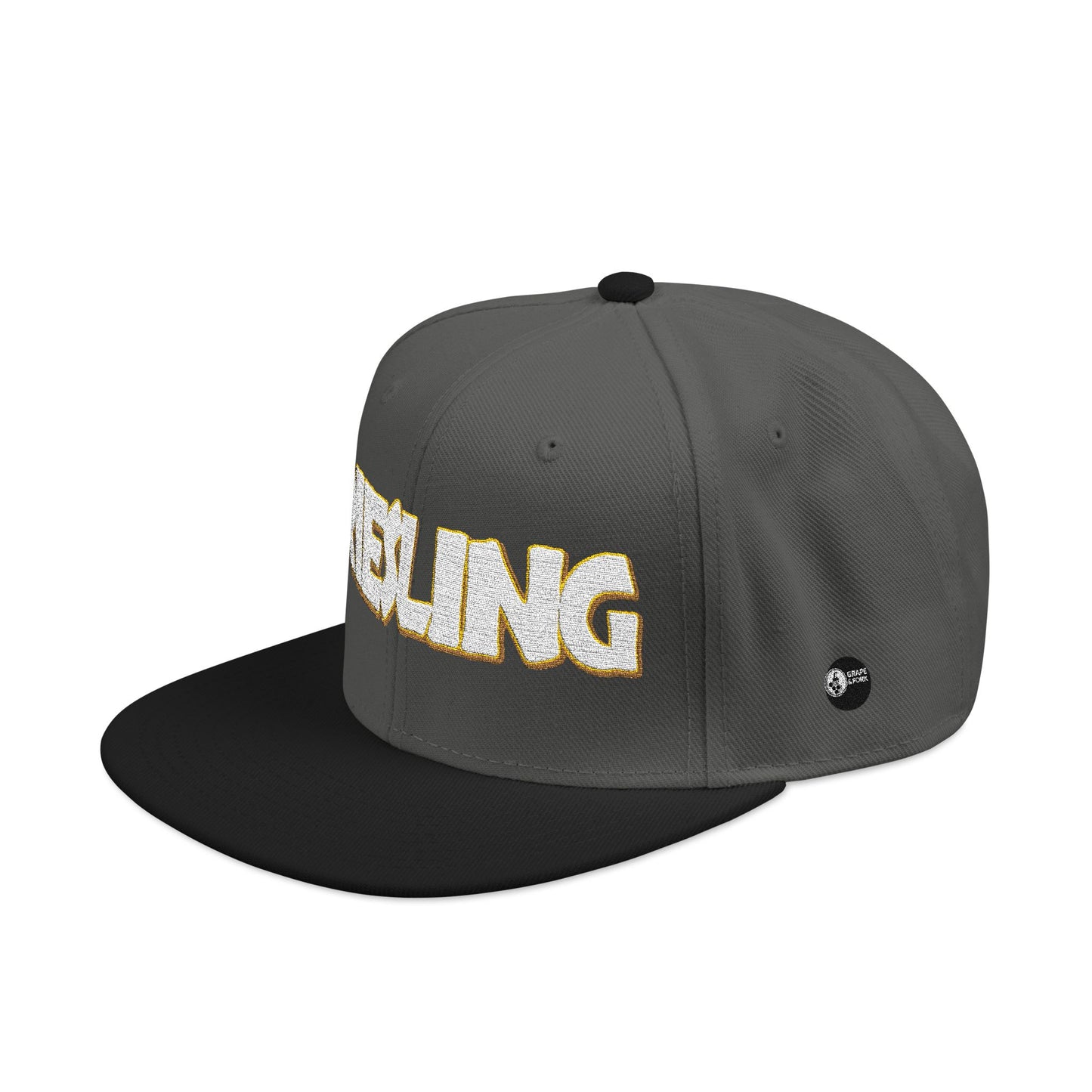 "Riesling" Embroidered Snapback Hat