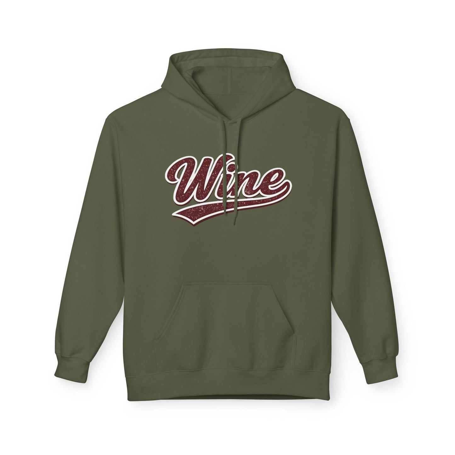 "Wine" Script Hoodie