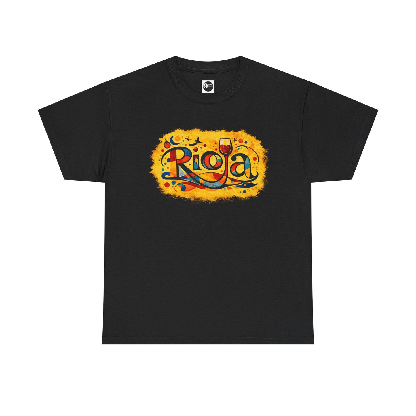 "Rioja" Gold Script Wine T-Shirt