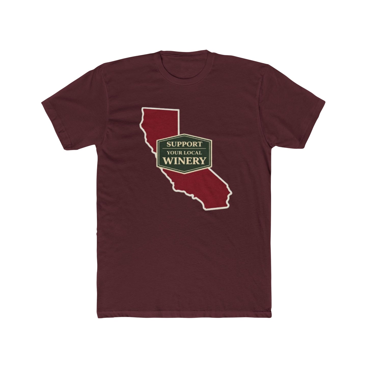 "Support Your Local Winery" California Wine Lover T-Shirt
