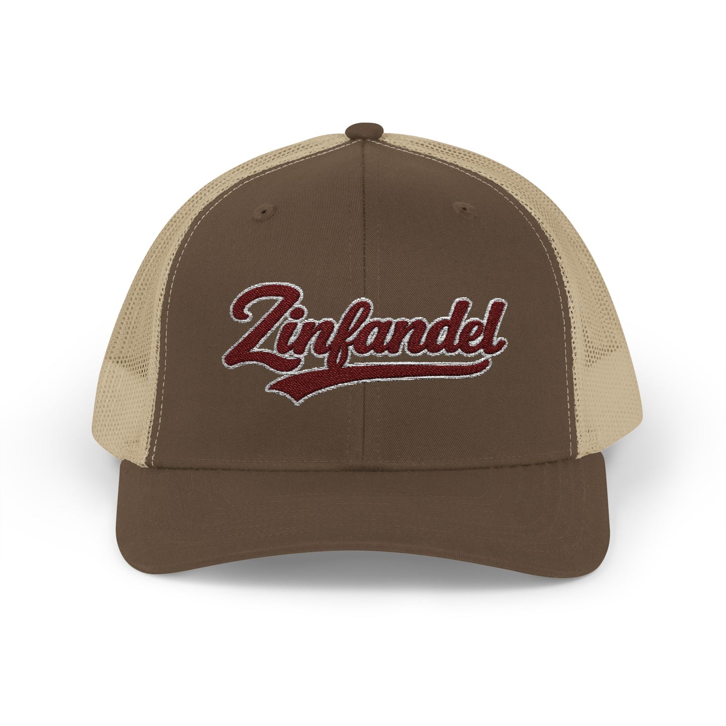 "Zinfandel" Embroidered Trucker Hat