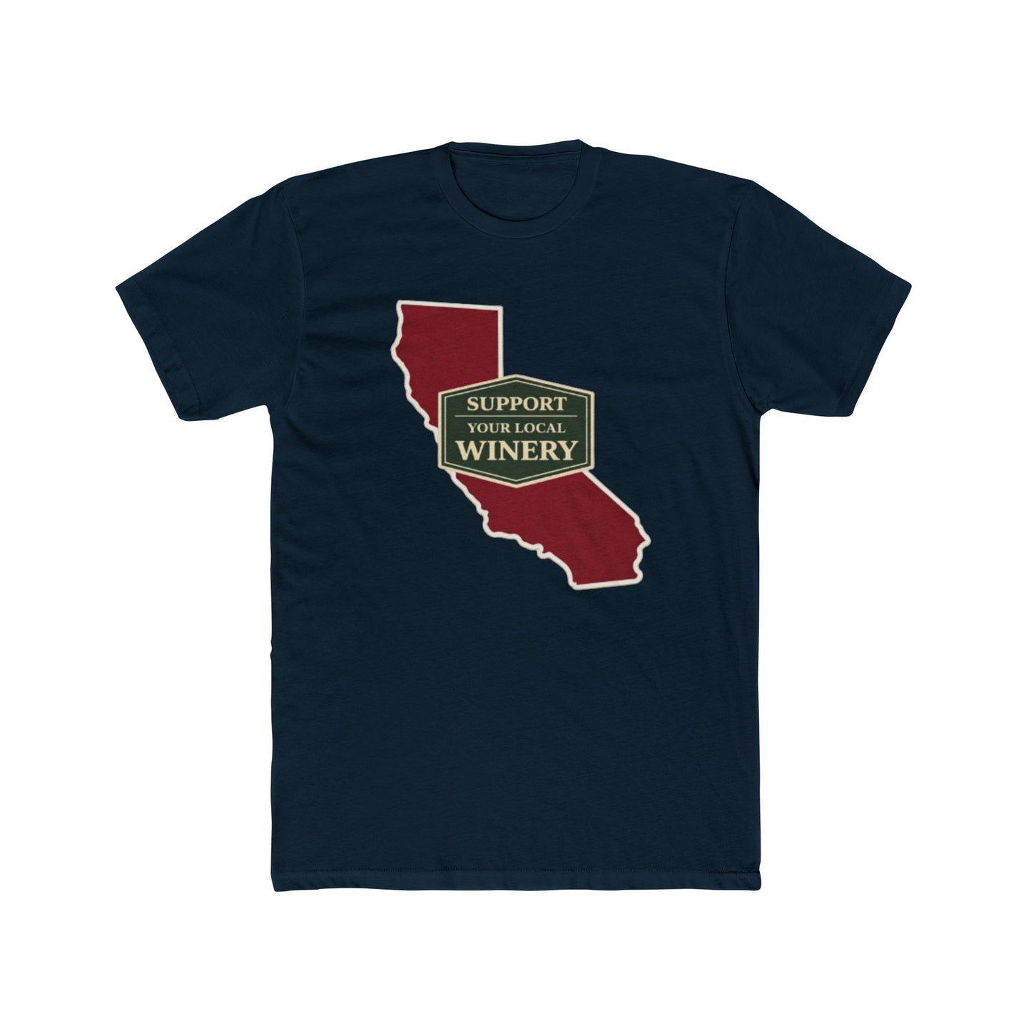 "Support Your Local Winery" California Wine Lover T-Shirt