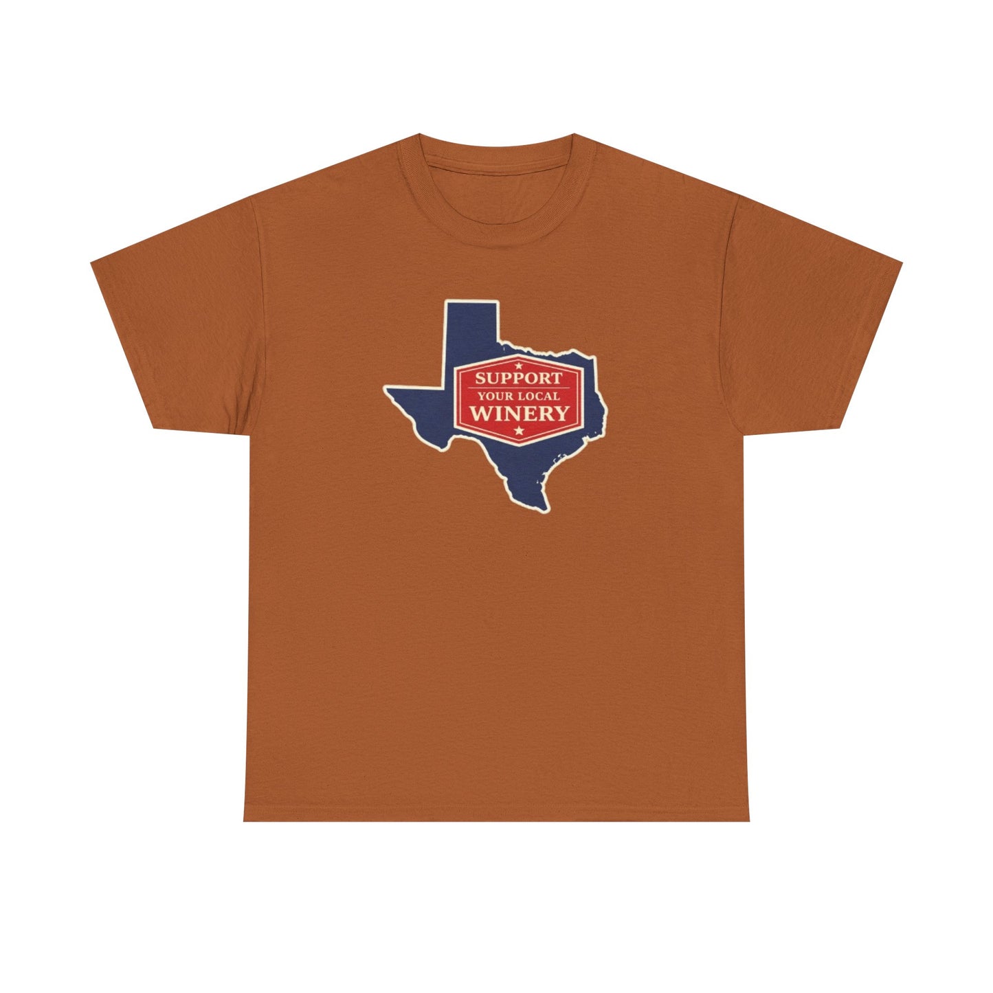 "Support Your Local Winery" Texas Wine Lover T-Shirt