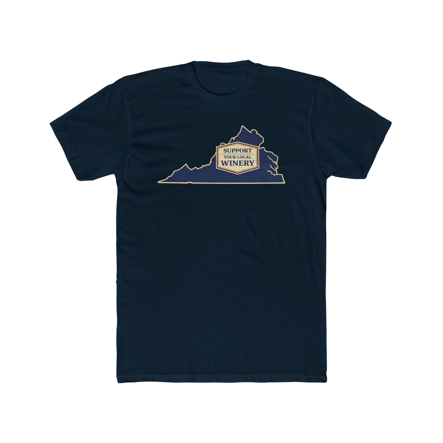 "Support Your Local Winery" Virginia Wine Lover Shirt