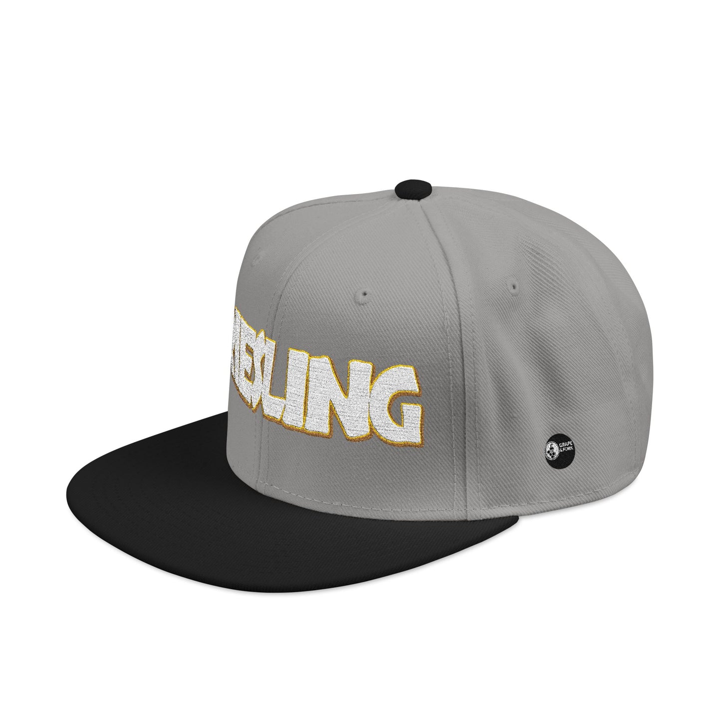 "Riesling" Embroidered Snapback Hat