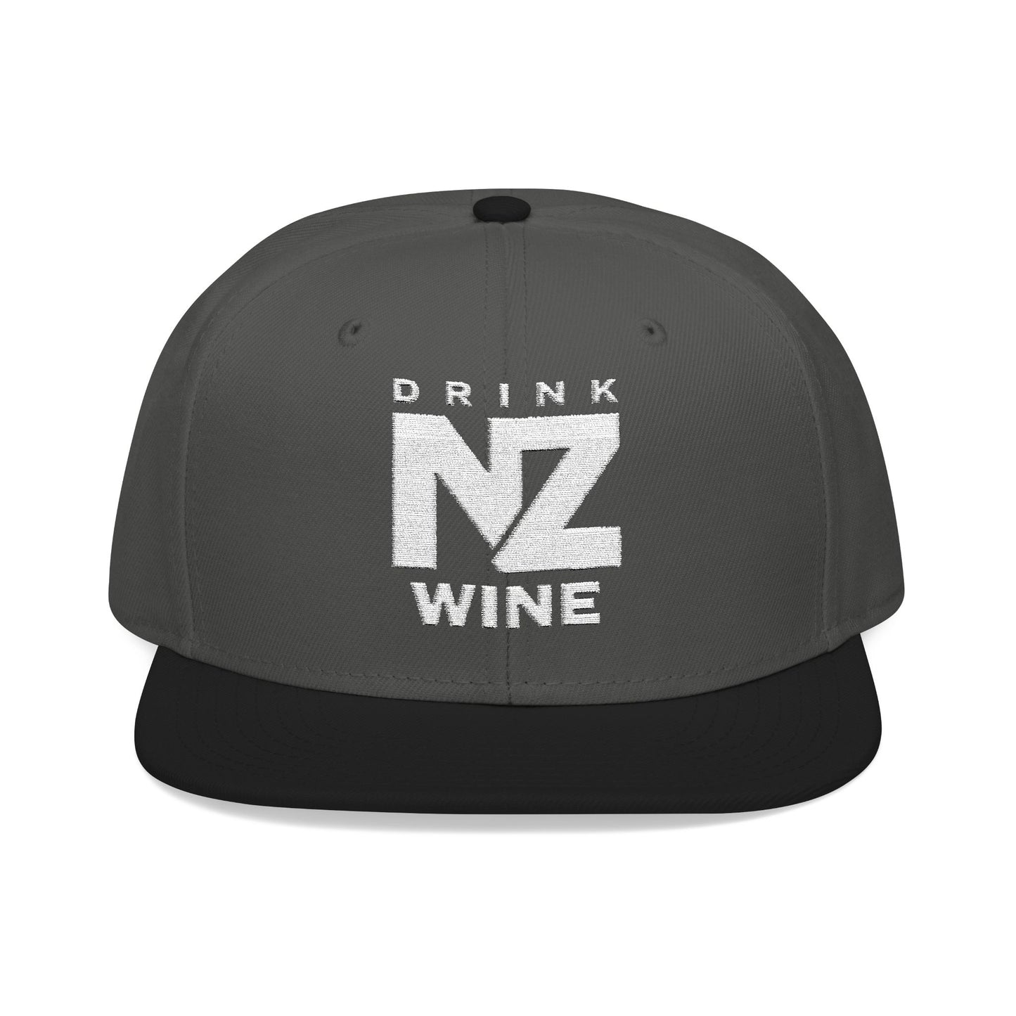 "Drink New Zealand Wine" Embroidered Snapback Hat