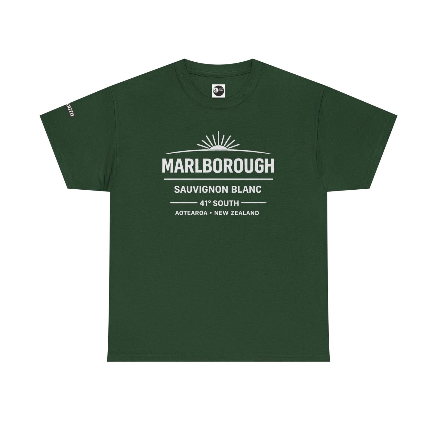 "Marlborough Sauvignon Blanc – 41° South" Wine Region T-Shirt