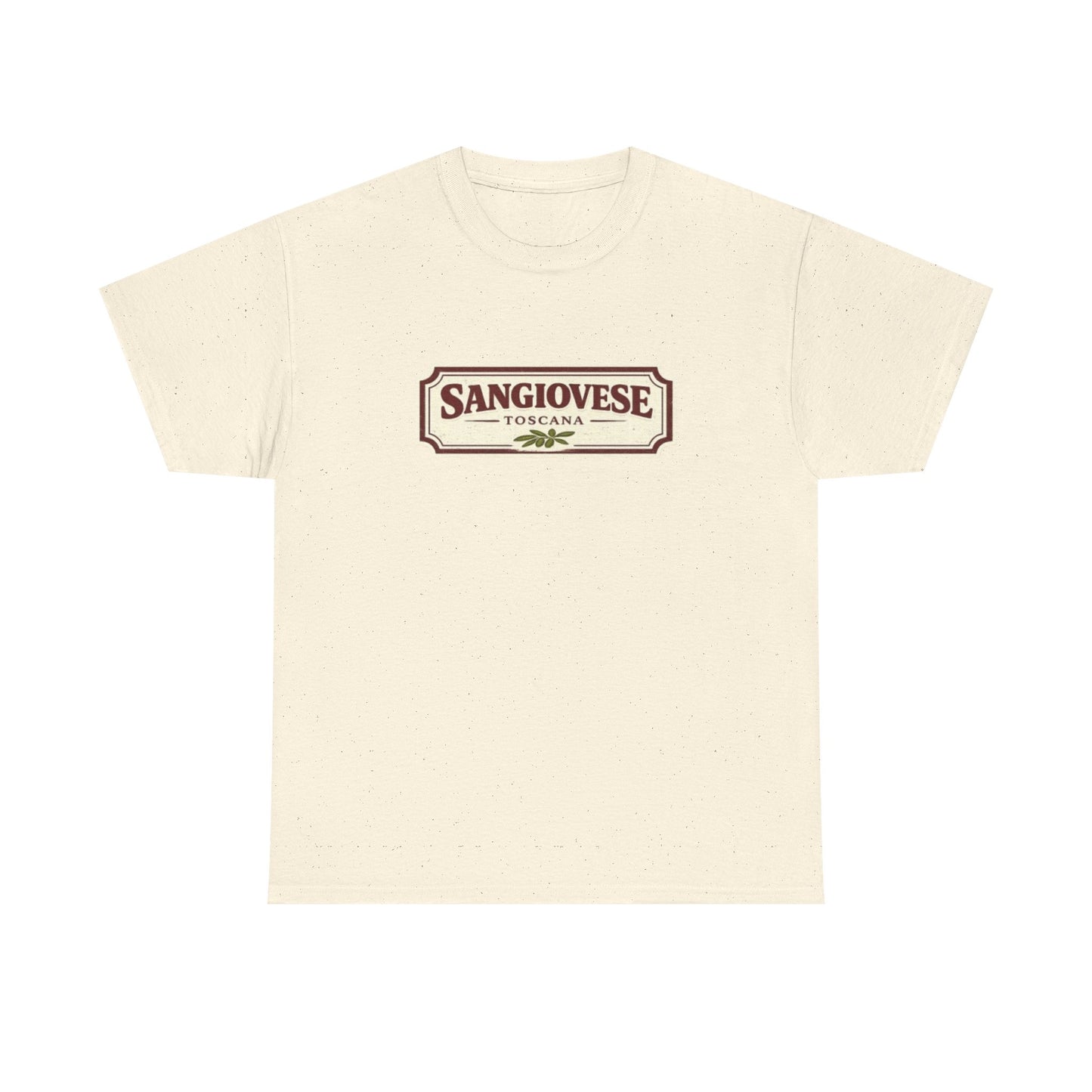 "Sangiovese Toscana" Vintage Italian Wine Label T-Shirt