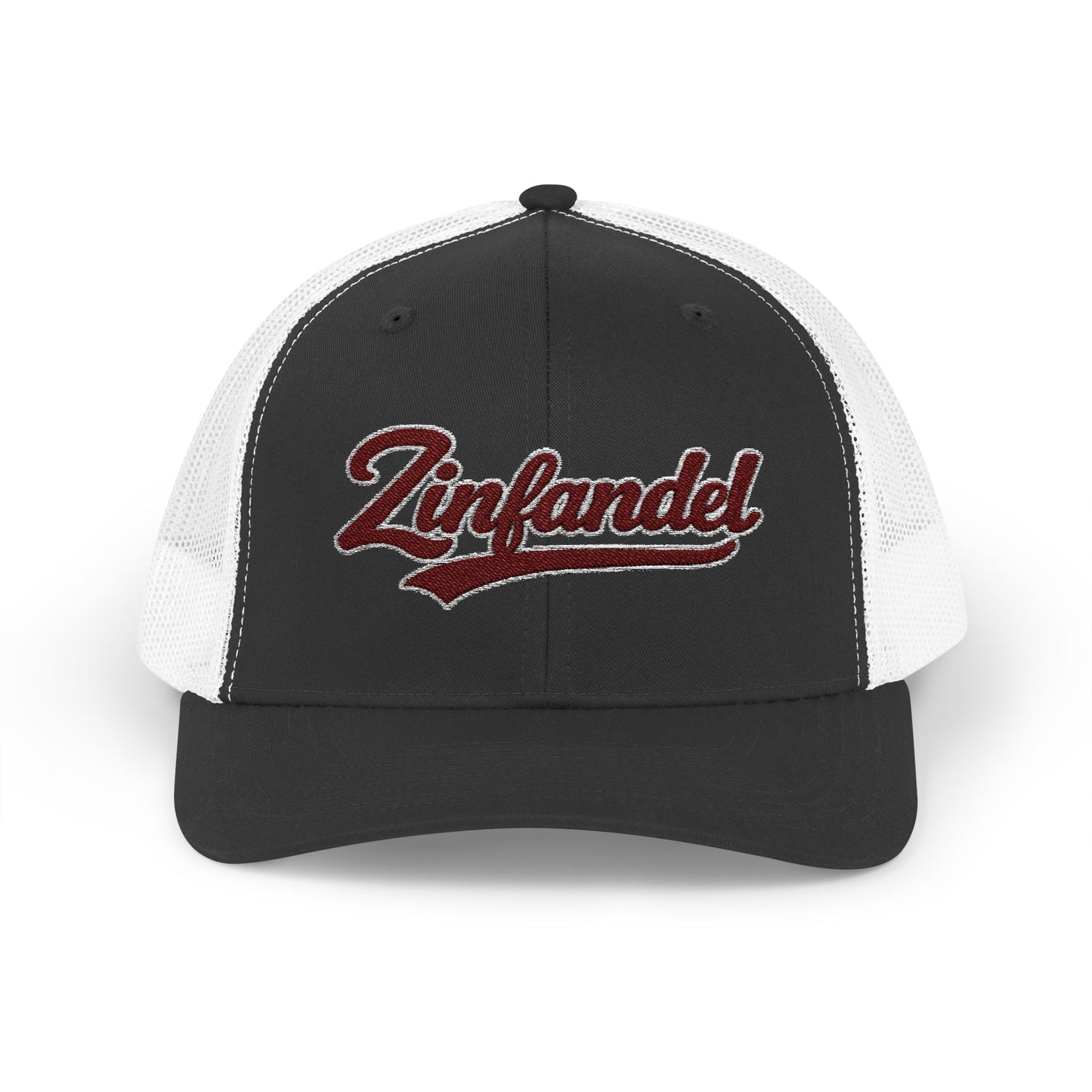 "Zinfandel" Embroidered Trucker Hat