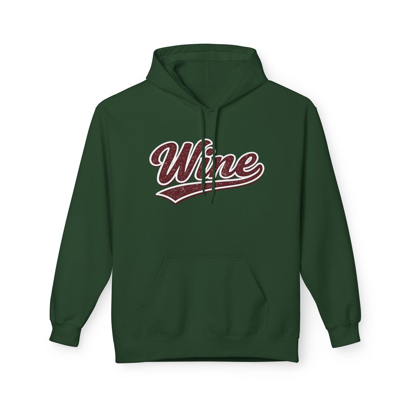 "Wine" Script Hoodie