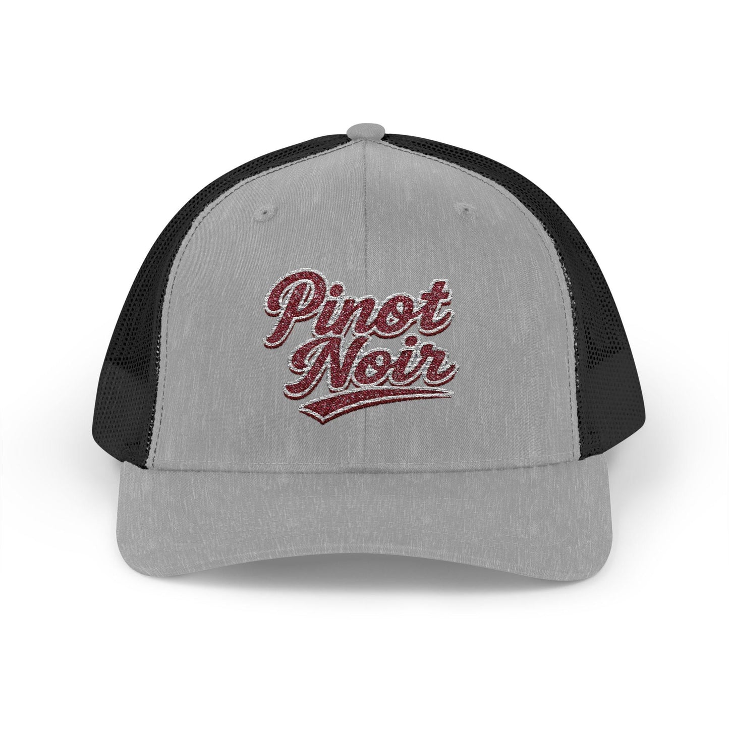 Pinot Noir Embroidered Trucker Hat, Wine Lover Gift