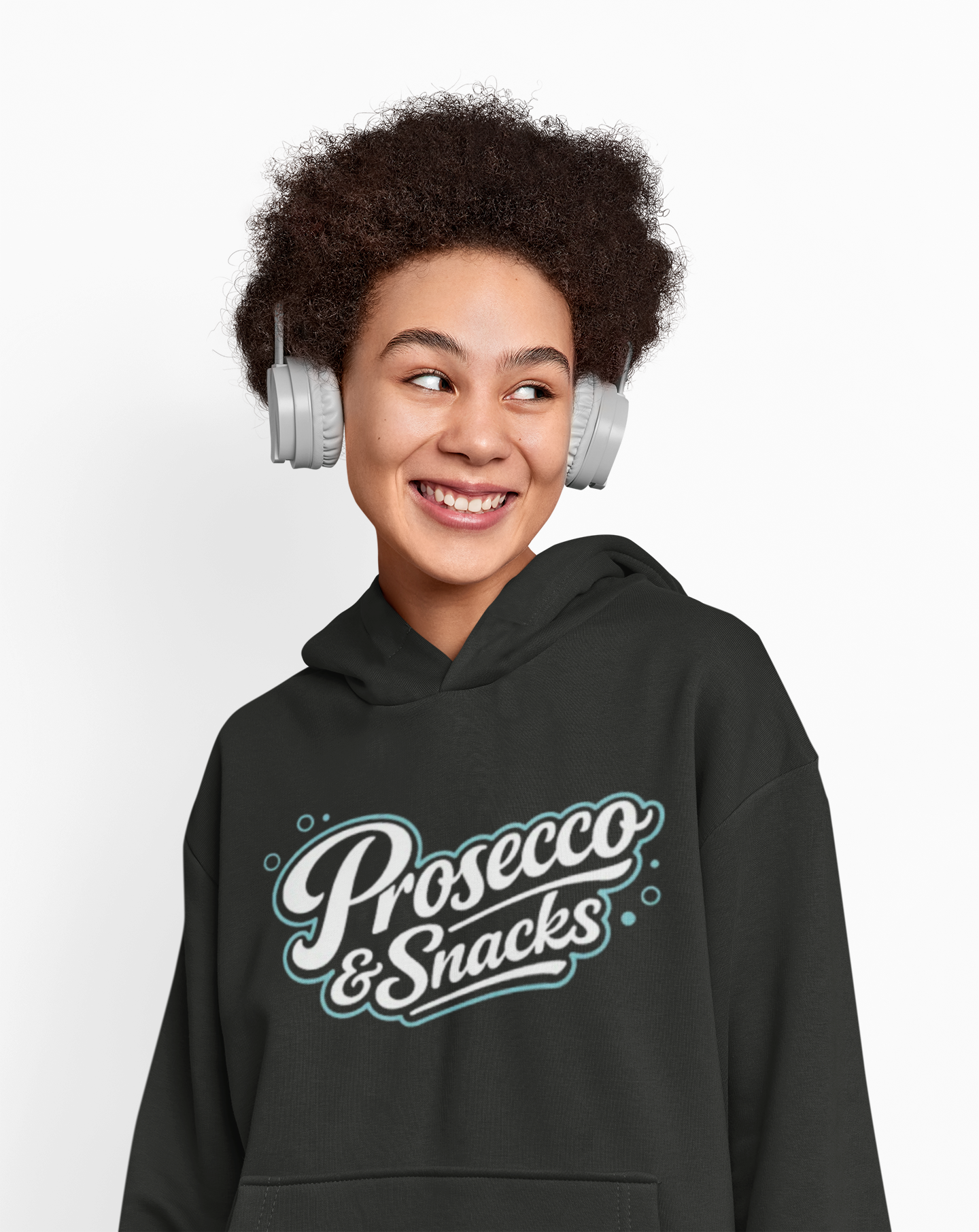 "Prosecco & Snacks" Oversized Sweatshirt