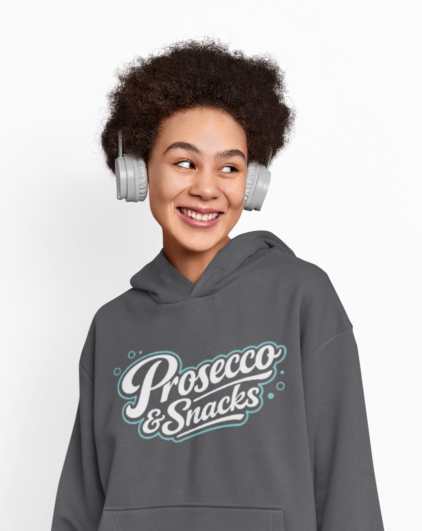 "Prosecco & Snacks" Oversized Sweatshirt